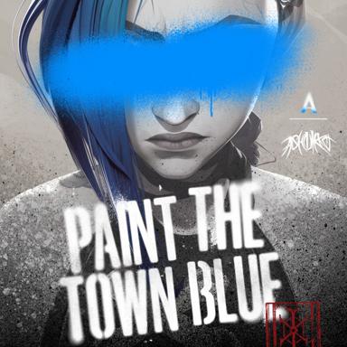 Paint The Town Blue (from the series Arcane League of Legends) - Ashnikko