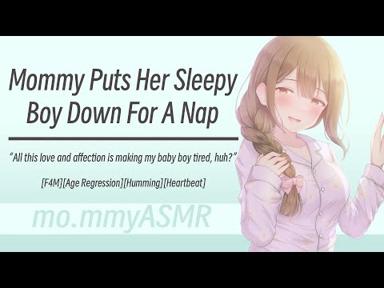 Mommy Puts Her Sleepy Boy Down For A Nap [F4M][Age Regression][Humming][Heartbeat] - Mommy ASMR